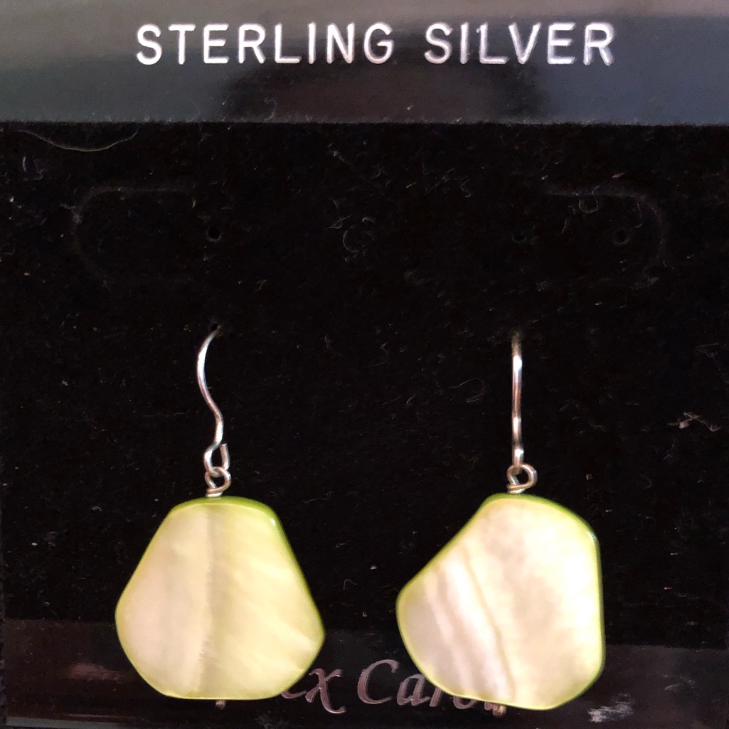 Vintage Alex Carol Sterling Earrings With Sterling Silver